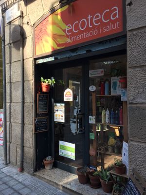Front  at Ecoteca in Barcelona