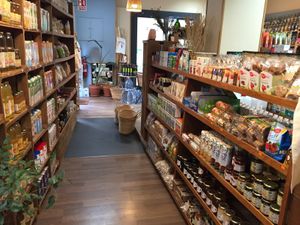 Shelves  at Ecoteca in Barcelona