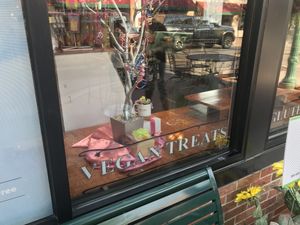 They got me to go in because of the sign! at Rheinlander Bakery in Arvada