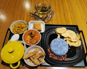 Set lunch plate at W Life Cafe  生活 in Penang