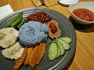 Nasi lemak at W Life Cafe  生活 in Penang