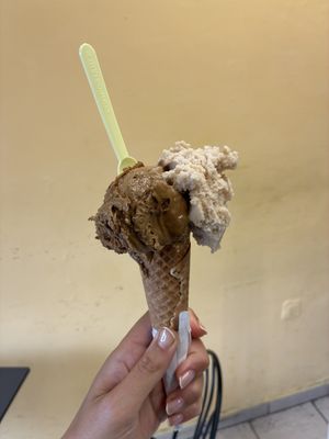 Coffee and hazelnut   at Bagni Di Nerone in Pisa