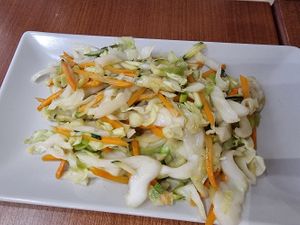 Mixed vegetables at Orient Express in Venice