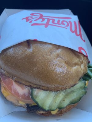 Cheeseburger  at Monty's Good Burger - Echo Park in Los Angeles