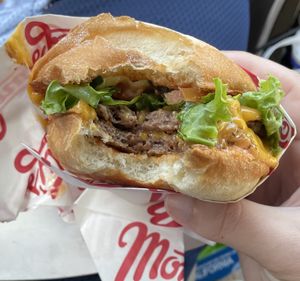   at Monty's Good Burger - Echo Park in Los Angeles