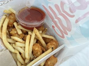   at Monty's Good Burger - Echo Park in Los Angeles