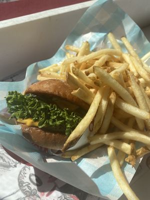   at Monty's Good Burger - Echo Park in Los Angeles
