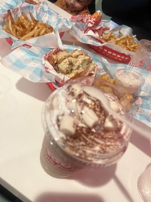 It was great!  at Monty's Good Burger - Echo Park in Los Angeles