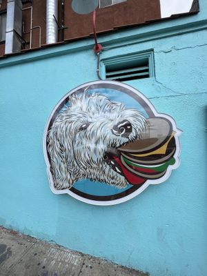 Monty  at Monty's Good Burger - Echo Park in Los Angeles