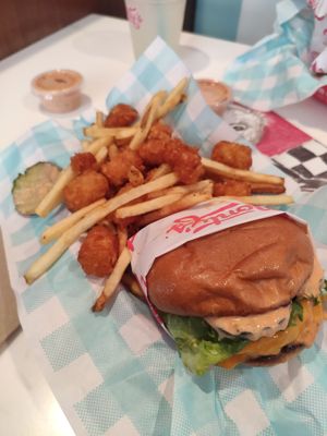  at Monty's Good Burger - Echo Park in Los Angeles