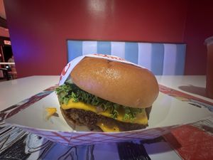 Double Cheeseburger   at Monty's Good Burger - Echo Park in Los Angeles