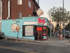 Exterior  at Monty's Good Burger - Echo Park in Los Angeles