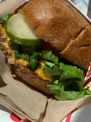 The best vegan burger in LA. Period! at Monty's Good Burger - Echo Park in Los Angeles