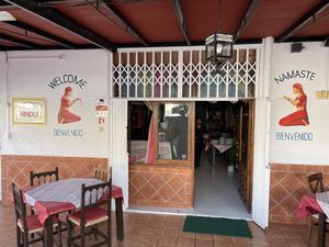 Nice interior with nice terrace. Lots of outdoor seating   at Star of India 2 in Mojacar