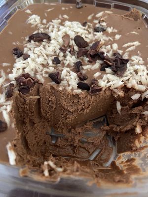 Cacao ganache pie at The Sprout Kitchen in St Augustine