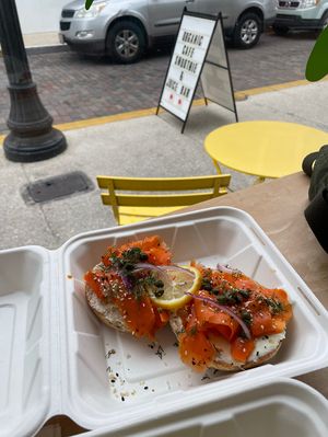 Lox   at The Sprout Kitchen in St Augustine