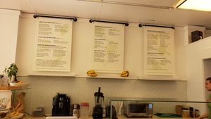 Menu at The Sprout Kitchen in St Augustine