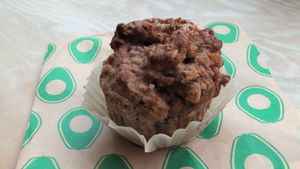 Banana walnut muffin at The Sprout Kitchen in St Augustine