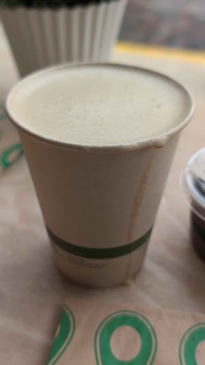 Mushroom coffee at The Sprout Kitchen in St Augustine