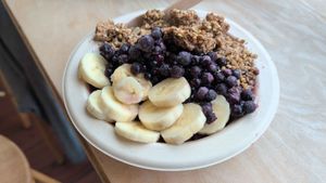 Acai bowl at The Sprout Kitchen in St Augustine