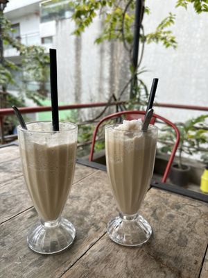   at Brick Coffee in Ninh Binh