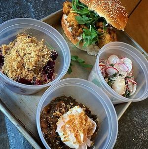 Beets

Served with pickled fennel, tahini sauce and crispy soy. at Firehouse 12 in New Haven