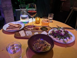 All vegan and delicious!  at Firehouse 12 in New Haven
