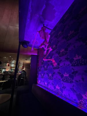 booth seat  at Firehouse 12 in New Haven