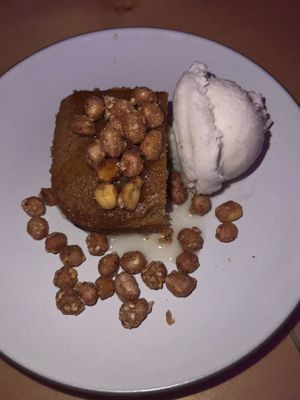 cornbread w/ gelato  at Firehouse 12 in New Haven