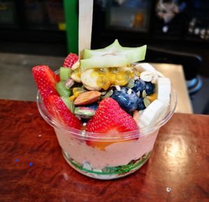 Tropical Smoothie Bowl at Super Raw in Preston