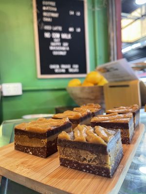 Mars bar slice   at Super Raw in Preston