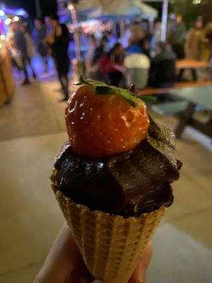 Soft serve   at Super Raw in Preston