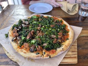   at Mizza in Santa Barbara