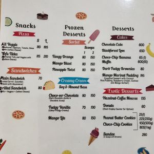 Menu - Part 2 at Elysian Delights - Ethigreenz in Gurugram
