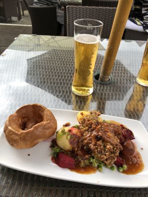 Veggie nut roast at The Kings Arms in Solihull