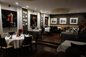 Interior design (at Christmas time) at Insel Bastei am Rhein in Ludwigshafen