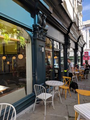 Outside seating at Market Square at Market Square in Folkestone