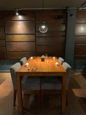 Dining table at Urko Cocina Local in Quito