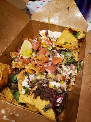 Nachos to go! at ION - It's Only Natural Restaurant in Middletown