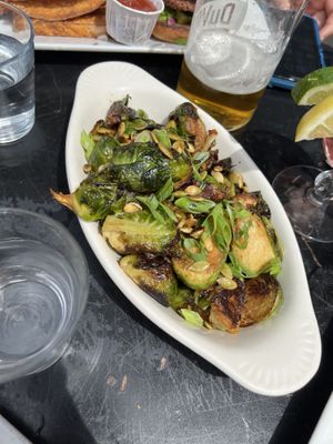 Bacon buttered Brussel sprouts   at ION - It's Only Natural Restaurant in Middletown