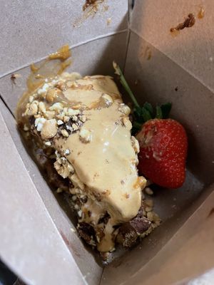 Chocolate peanut butter cheesecake  at ION - It's Only Natural Restaurant in Middletown