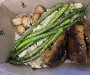 Surf and Turf Tempura and Mushroom scallops   at ION - It's Only Natural Restaurant in Middletown