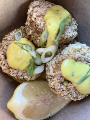 Crab Cakes  at ION - It's Only Natural Restaurant in Middletown