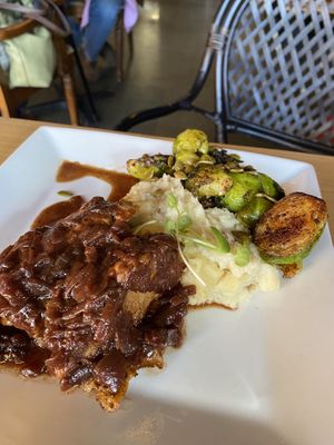 Seitan steak  at ION - It's Only Natural Restaurant in Middletown