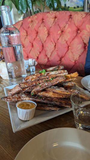 Amazing sweet potato fries at ION - It's Only Natural Restaurant in Middletown