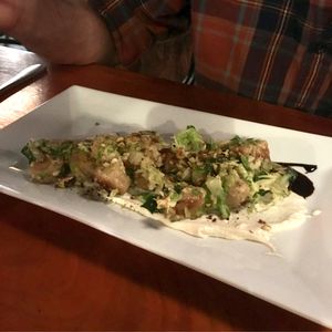 Creamy Garlic gnocchi, really tasty but small portion for $16.   at ION - It's Only Natural Restaurant in Middletown