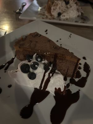 Chocolate peanut butter teasecake at ION - It's Only Natural Restaurant in Middletown