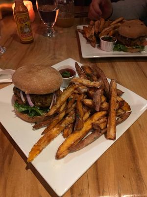 Burger at ION - It's Only Natural Restaurant in Middletown