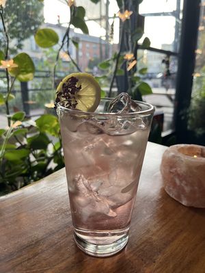 Rose elderflower lemonade   at ION - It's Only Natural Restaurant in Middletown