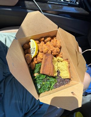 Southern bowl  at ION - It's Only Natural Restaurant in Middletown